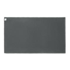 Vue SEAQUAL® serviette 100x170cm - Water de couleur gris| Krokrodeal