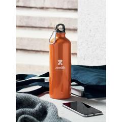 Vue Bouteille en alu recyclé 500 ml - Remoss de couleur orange| Krokrodeal