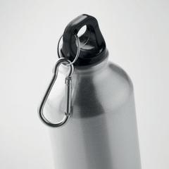 Vue Bouteille en alu recyclé 500 ml - Remoss de couleur gris| Krokrodeal