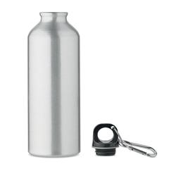 Vue Bouteille en alu recyclé 500 ml - Remoss de couleur gris| Krokrodeal