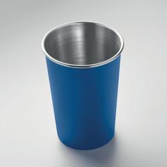 Vue Gobelet en inox recyclé - Fjard de couleur bleu| Krokrodeal