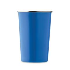 Vue Gobelet en inox recyclé - Fjard de couleur bleu| Krokrodeal