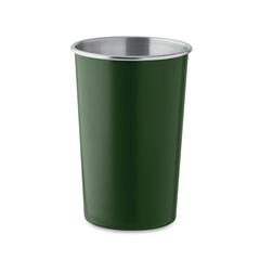 Vue Gobelet en inox recyclé - Fjard de couleur vert| Krokrodeal