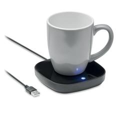 Vue Chauffe-tasse en ABS - Warmug de couleur noir| Krokrodeal