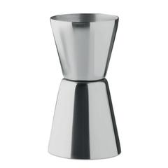Vue Verre doseur acier inoxydable - Frozen de couleur gris| Krokrodeal