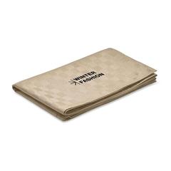 Vue Chemin de table en polyester - Spice de couleur marron| Krokrodeal