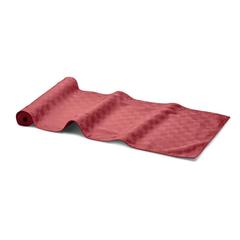 Vue Chemin de table en polyester - Spice de couleur rouge| Krokrodeal