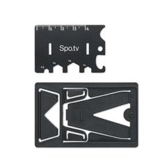 Vue Multi outils de poche - Tackle de couleur noir| Krokrodeal