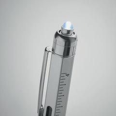 Vue Stylo Niveau et lampe - Retool de couleur gris| Krokrodeal
