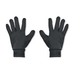 Vue Gants de sport tactiles - Lesport de couleur noir| Krokrodeal