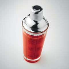 Vue Shaker en verre 400 ml - Politan de couleur blanc| Krokrodeal