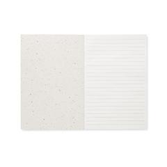 Vue Carnet A5 couv. papier semence - Seed book de couleur blanc| Krokrodeal