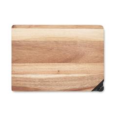 Vue Planche à découper en acacia - Acalim de couleur marron| Krokrodeal