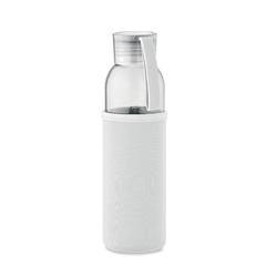Vue Bouteille verre recyclé 500 ml - Ebor de couleur marron| Krokrodeal