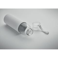 Vue Bouteille verre recyclé 500 ml - Ebor de couleur marron| Krokrodeal