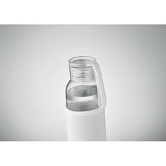 Vue Bouteille verre recyclé 500 ml - Ebor de couleur marron| Krokrodeal