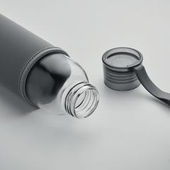 Vue Bouteille verre recyclé 500 ml - Ebor de couleur gris| Krokrodeal