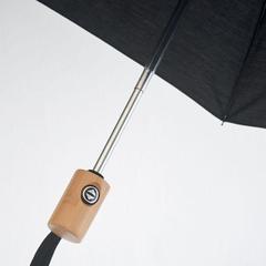 Vue Parapluie pliable 21 pouces - Drip de couleur noir| Krokrodeal
