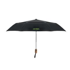 Vue Parapluie pliable 21 pouces - Drip de couleur noir| Krokrodeal