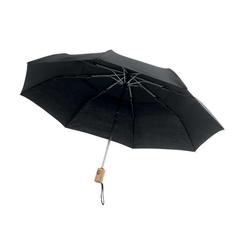 Vue Parapluie pliable 21 pouces - Drip de couleur noir| Krokrodeal