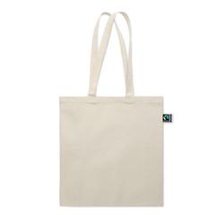 Vue Sac Shopping commerce équitable - Osole ++ de couleur marron| Krokrodeal
