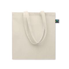 Vue Sac Shopping commerce équitable - Osole ++ de couleur marron| Krokrodeal
