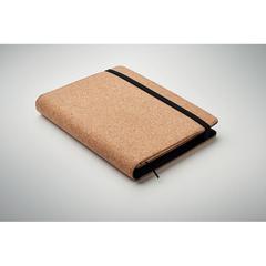 Vue Conférencier A5 en liège - Origin de couleur marron| Krokrodeal