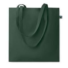 Vue Sac shopping Fairtrade140gr/m² - Osole colour de couleur vert| Krokrodeal