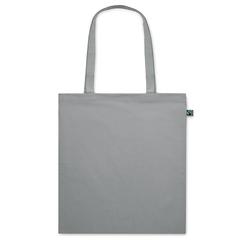 Vue Sac shopping Fairtrade140gr/m² - Osole colour de couleur gris| Krokrodeal