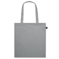 Vue Sac shopping Fairtrade140gr/m² - Osole colour de couleur gris| Krokrodeal
