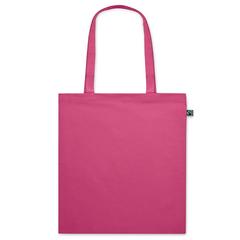 Vue Sac shopping Fairtrade140gr/m² - Osole colour de couleur rose| Krokrodeal