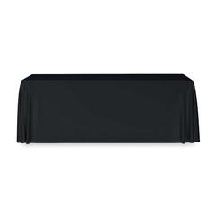 Vue Grande nappe 280x210 cm - Bridge de couleur noir| Krokrodeal