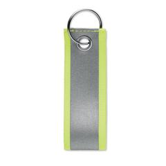 Vue Porte-clés réfléchissant - Reflekey de couleur jaune| Krokrodeal