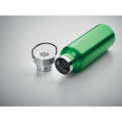 Vue Bouteille double paroi 500 ml - Florence de couleur vert| Krokrodeal