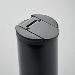 Vue Mug double paroi 330ml - Redu de couleur noir| Krokrodeal