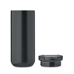 Vue Mug double paroi 330ml - Redu de couleur noir| Krokrodeal