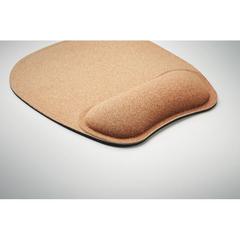 Vue Tapis de souris ergonomique - Marbo de couleur marron| Krokrodeal