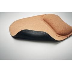 Vue Tapis de souris ergonomique - Marbo de couleur marron| Krokrodeal