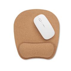 Vue Tapis de souris ergonomique - Marbo de couleur marron| Krokrodeal