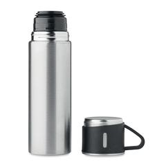 Vue Bouteille double paroi 420 ml - Tonia de couleur gris| Krokrodeal