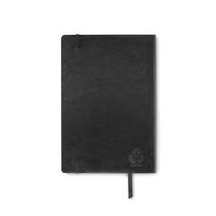 Vue Carnet A5 couverture en PU - Breta de couleur noir| Krokrodeal