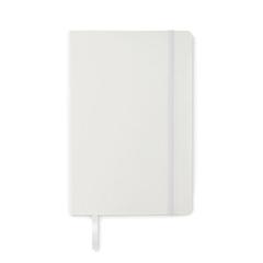 Vue Carnet A5 couverture en PU - Breta de couleur blanc| Krokrodeal