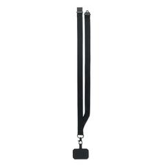 Vue Lanyard porte-téléphone - Ameste de couleur noir| Krokrodeal