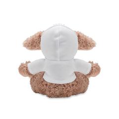 Vue Lapin en peluche - Bunny de couleur blanc| Krokrodeal