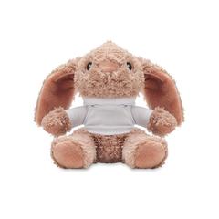 Vue Lapin en peluche - Bunny de couleur blanc| Krokrodeal