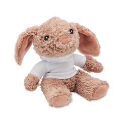Vue Lapin en peluche - Bunny de couleur blanc| Krokrodeal