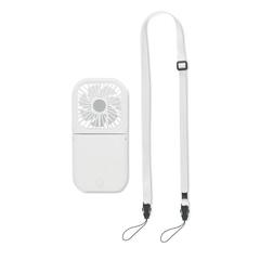 Vue Ventilateur portable, pliable - Standfan de couleur blanc| Krokrodeal