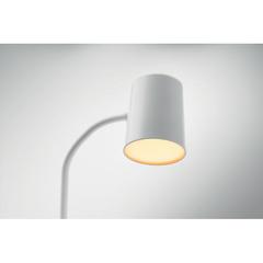 Vue Lampe haut-parleur & chargeur - Spot de couleur blanc| Krokrodeal