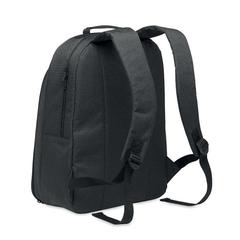 Vue Sac à dos isotherme RPET 300D - Coolpack de couleur noir| Krokrodeal