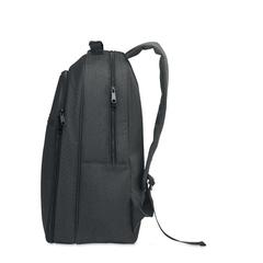 Vue Sac à dos isotherme RPET 300D - Coolpack de couleur noir| Krokrodeal